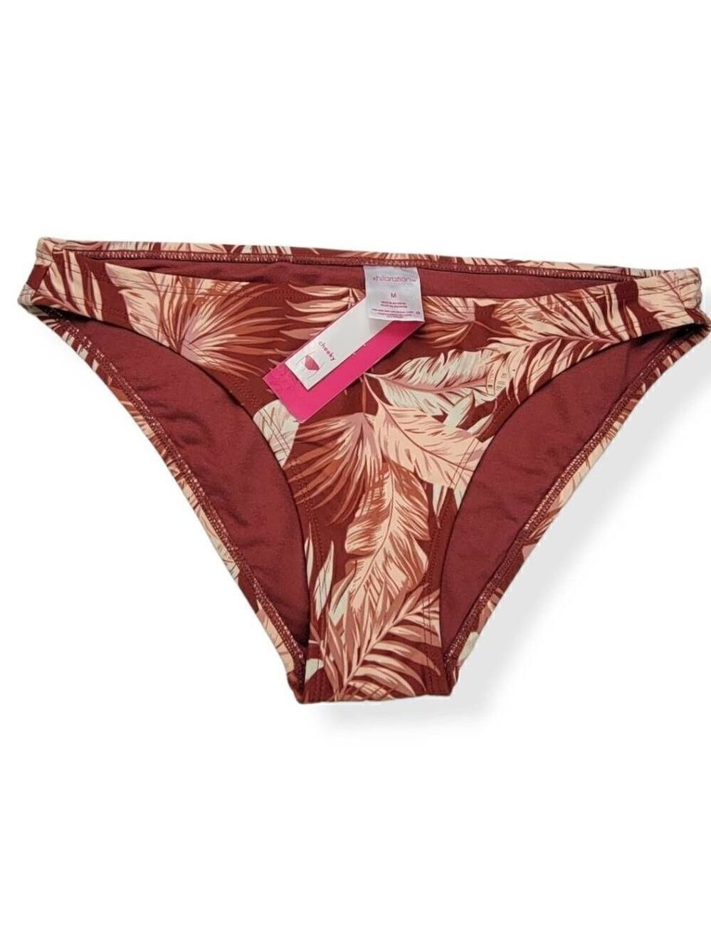 Xhilaration Tropical Print Bikini Bottom XL jrs. 12-14